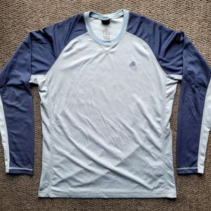 Nike ACG dri-fit long sleeve shirt size XL bas layer blue Activewear lightweight